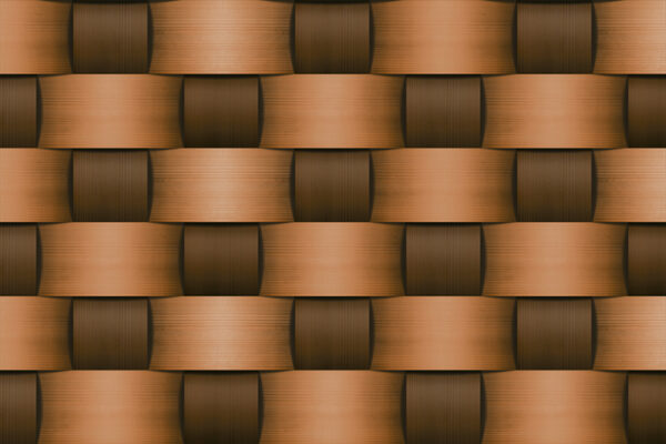 the 3d pattern of the wood with a modern design.